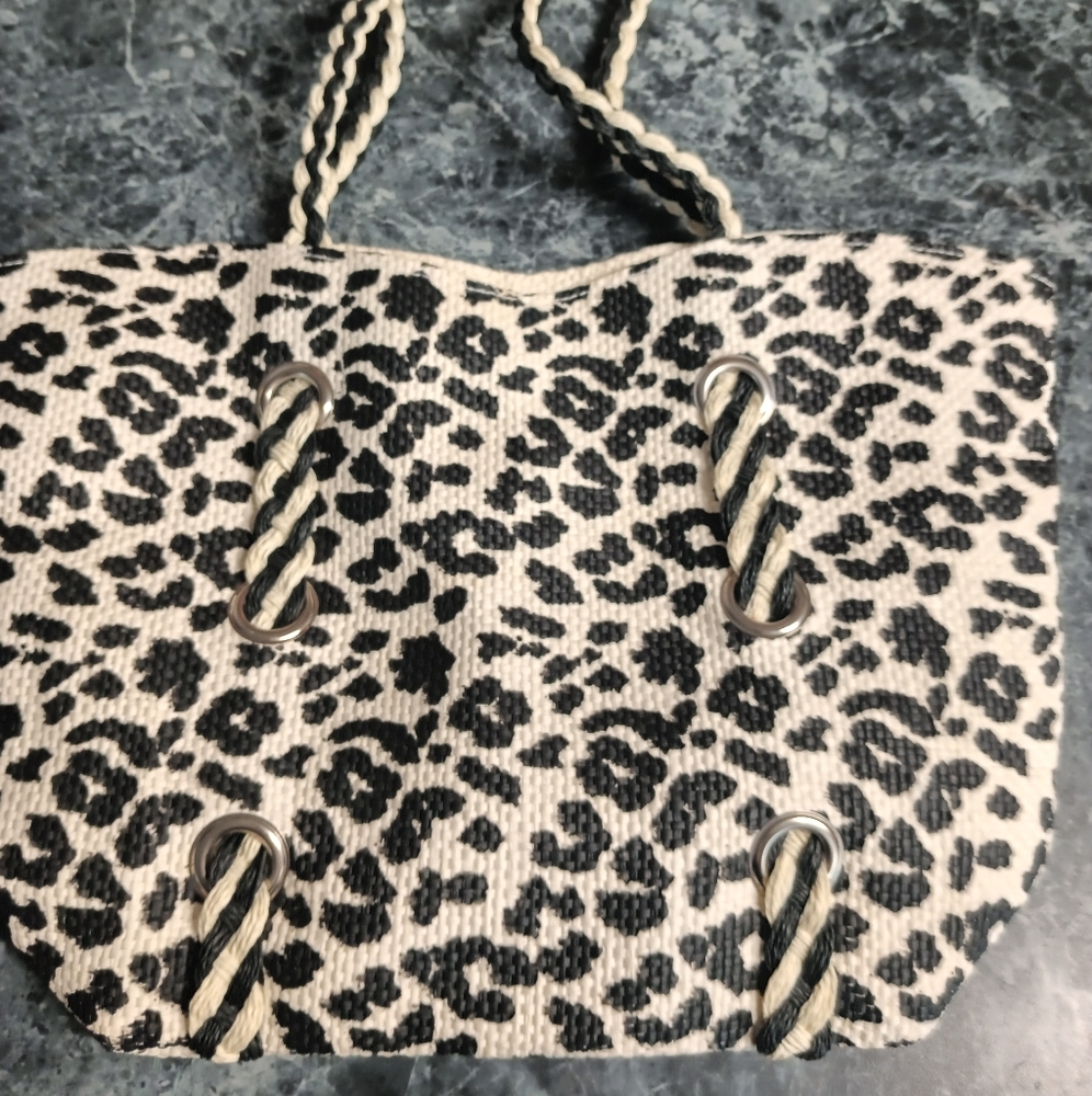 Leopard Print Shoulder Bag